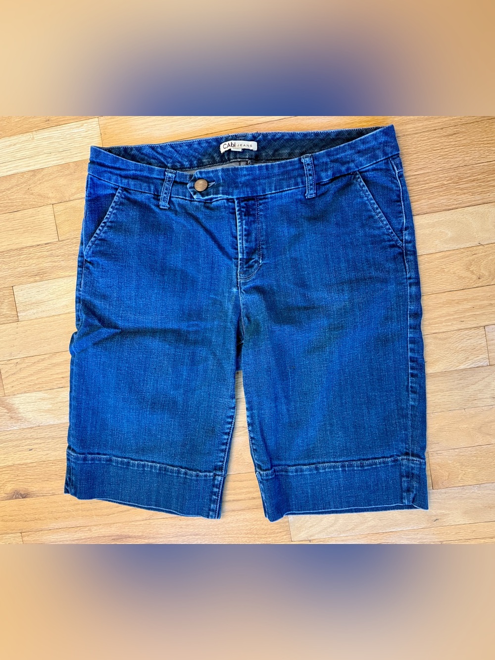 CAbi Denim Bermuda Shorts